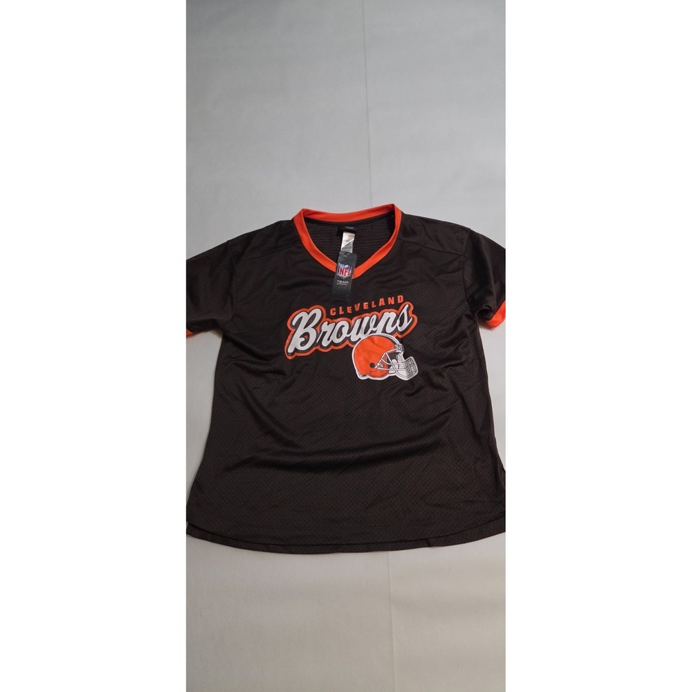 NFL CLEVELAND BROWNS‎ GIRLS LARGE 11/13 FOOTBALL JERSEY, NWT